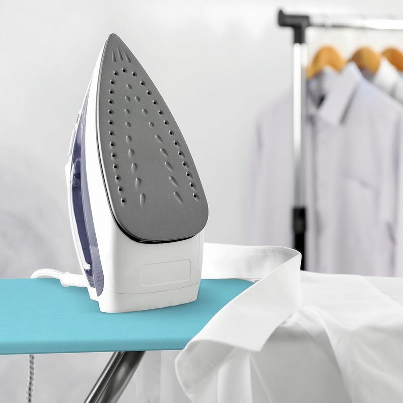 COTTY HOME Store أغطية طاولة الكي السميكة مع وسادة بحجم قياسي 15x54، عاكسة للحرارة ومقاومة للاحتراق، حزام تثبيت غير قابل للانزلاق، حواف مرنة، تركواز - Image 2